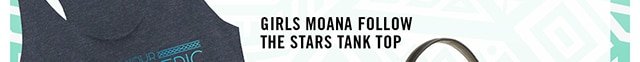 Girls Moana Follow the Stars Tank Top