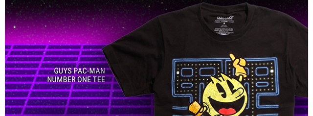 Guys Pac-Man Number One Tee