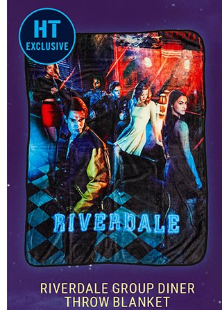 Riverdale Group Diner Throw Blanket