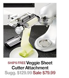 Veggie Sheet Cutter Attachment