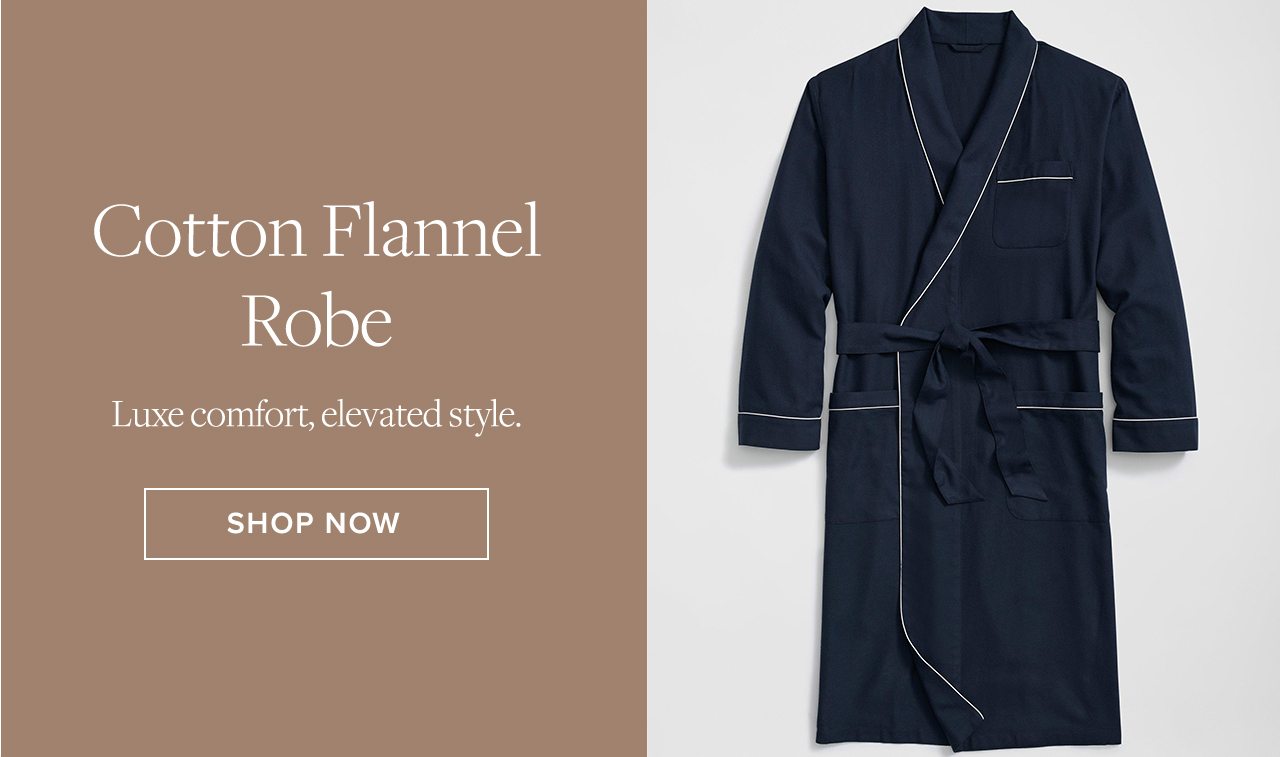 Cotton Flannel Robe