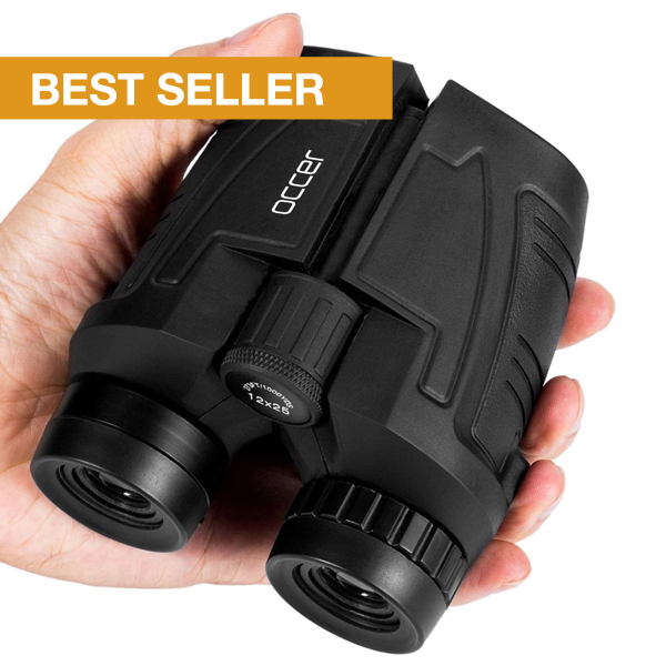 Occer 12x25 Compact Binoculars for Adults and Kids -