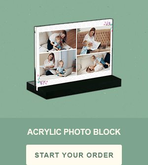 Acrylic Photo Block