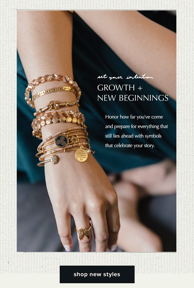 Shop Growth + New Beginnings. 