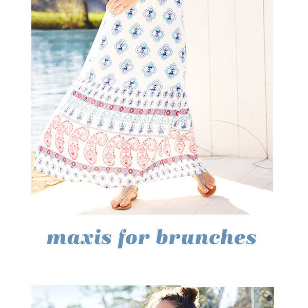 Maxis for brunches