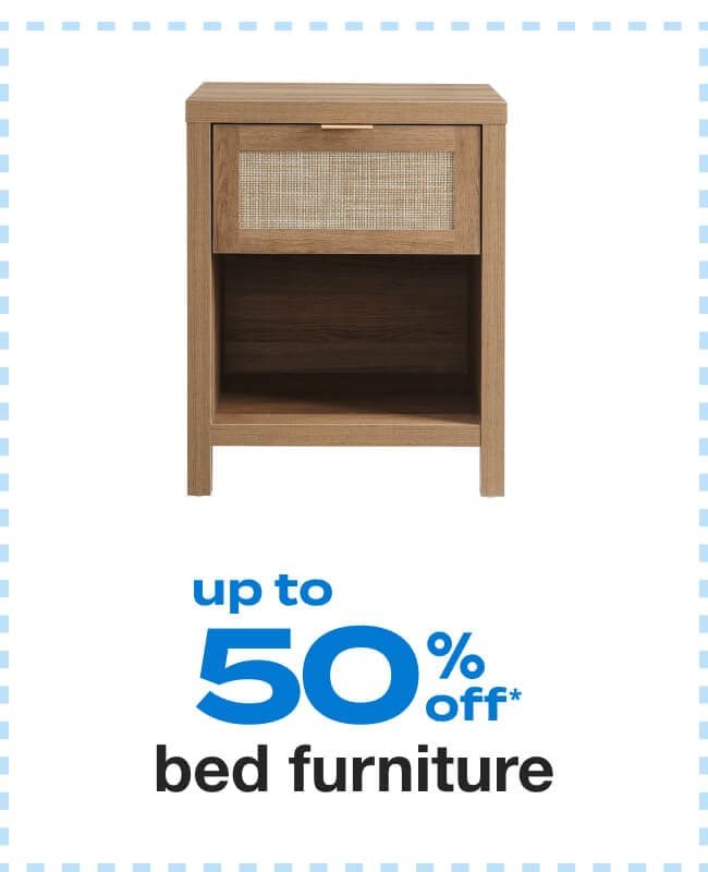 up to 50% off Bed furniture