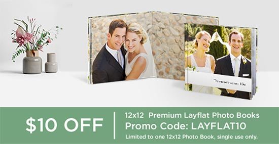 Premium Layflat Photo Books $10 OFF