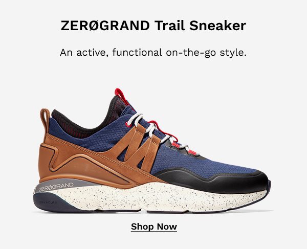 ZEROGRAND Trail Sneaker | Shop Now