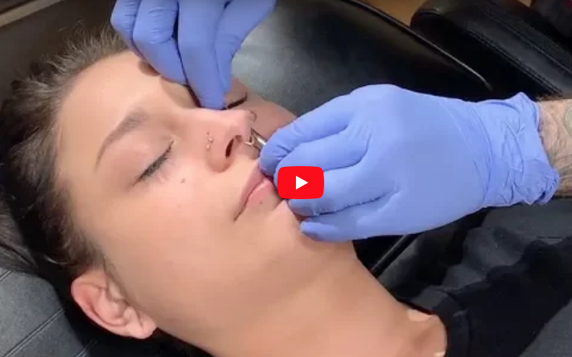 Piercing Experience: Alley's High Nostrils