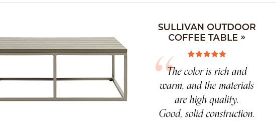 Sullivan Outdoor Coffee Table