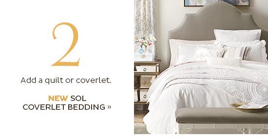 Sol Coverlet Bedding