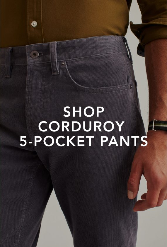 SHOP CORDUROY 5-POCKET PANTS