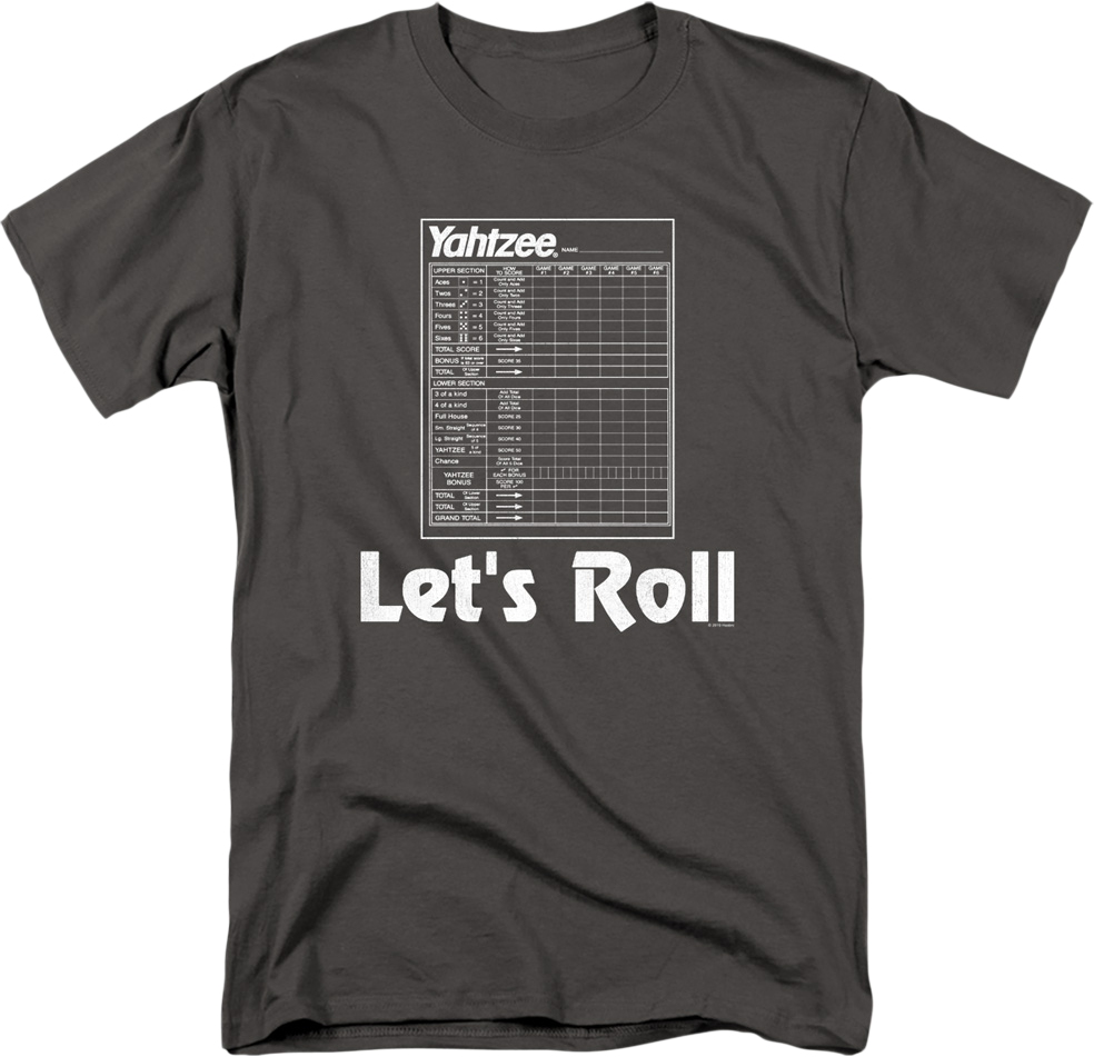 Let's Roll Yahtzee T-Shirt