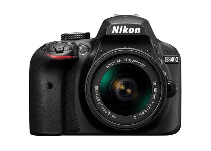 NIKON D3400 BLACK W/ AF-P DX 18-55MM VR
