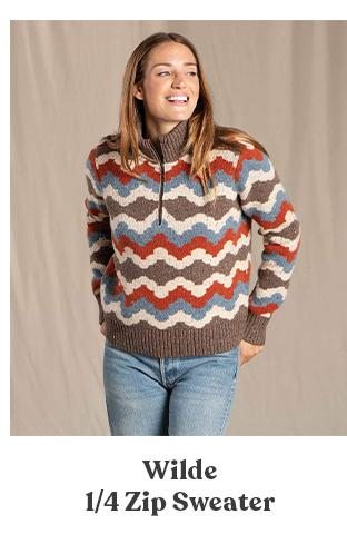 Women's Wilde 1/4 Zip Sweater