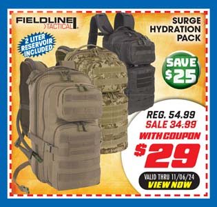 Fieldline Surge Tactical Hydration Backpack