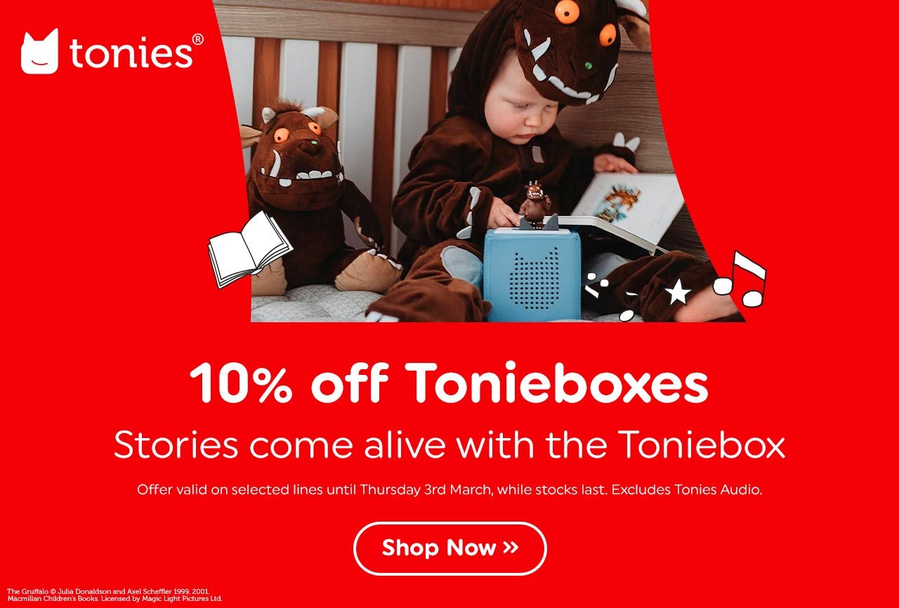 10% off Tonies Toniebox Starter Sets