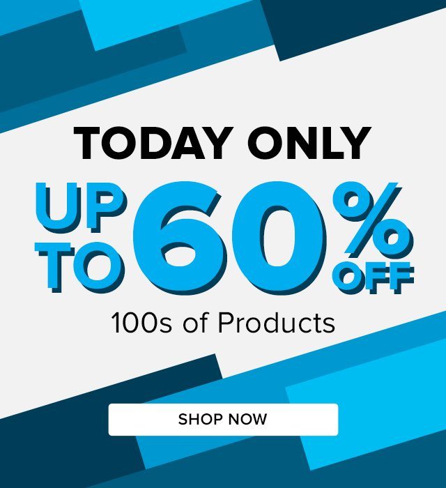 Up to 60% off - 1 Day only!