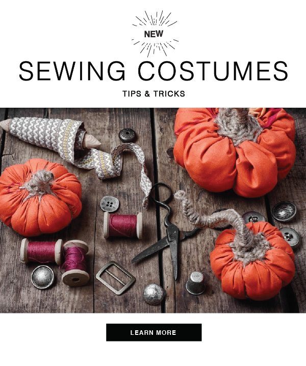 TIPS & TRICKS FOR SEWING COSTUMES