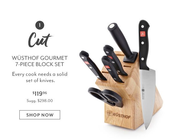 7-PC Wusthof gourmet
