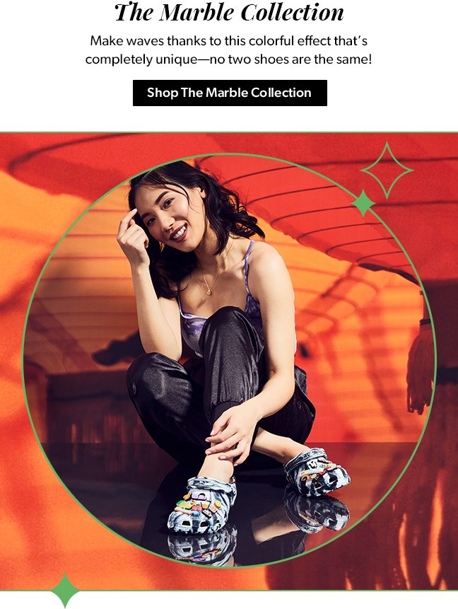 Crocs Marble Collection