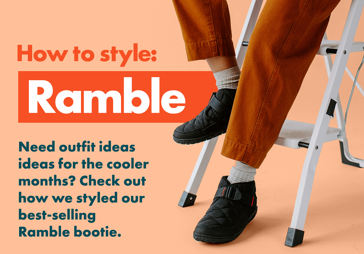 How to style: RAMBLE | Need outfit ideas ideas for the cooler months? Check out how we styled our best-selling Ramble bootie.