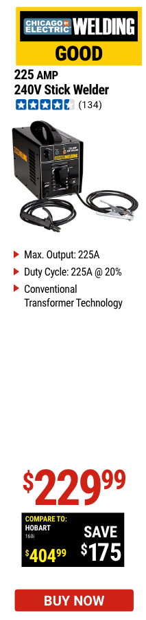 225 AMP-AC Stick Welder