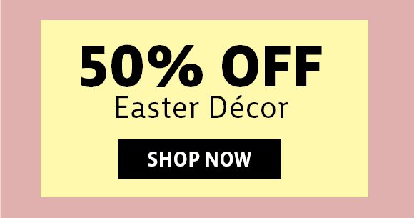 50 off easter