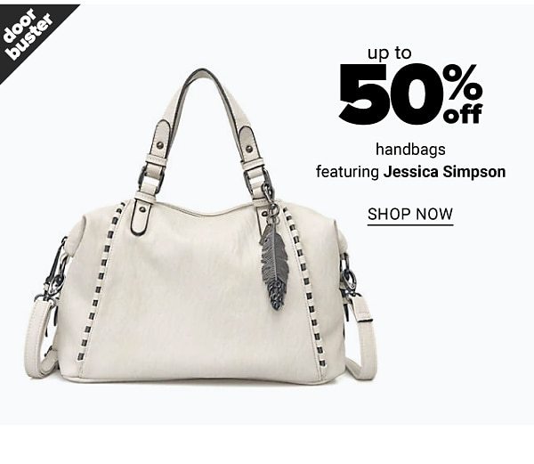 Up to 50% off handbags feat. Jessica Simpson - Shop Now