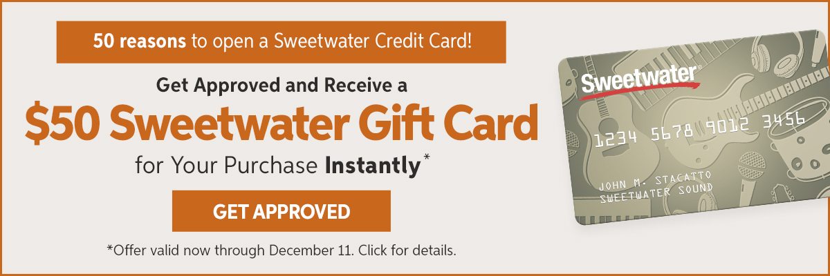 $50 Sweetwater Gift Card
