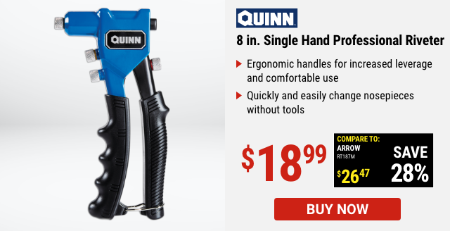 8 in. Single Hand Professional Riveter