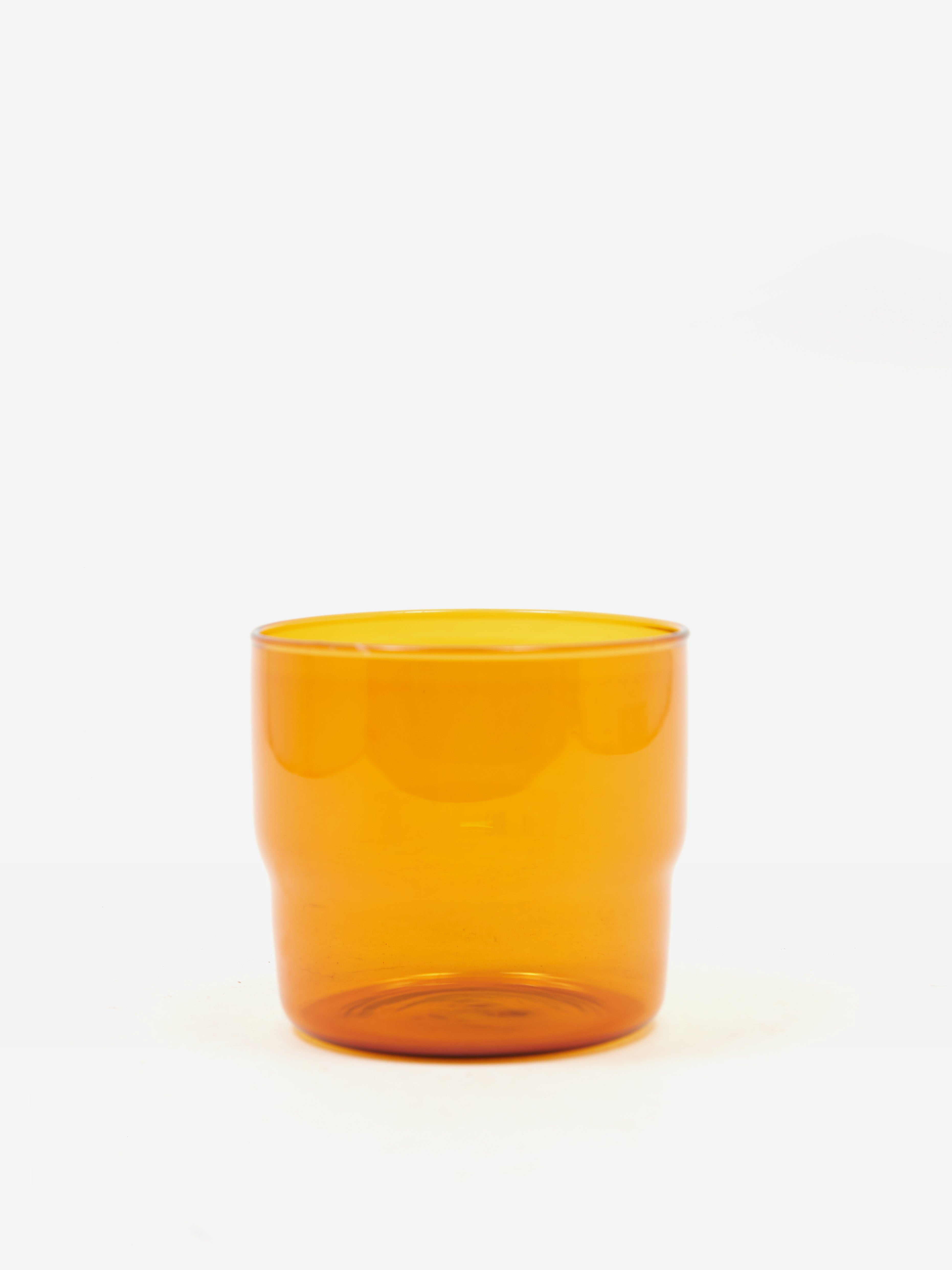 Image of Goodhood Lifestore Glass Stacking Tumbler 300ml - Amber