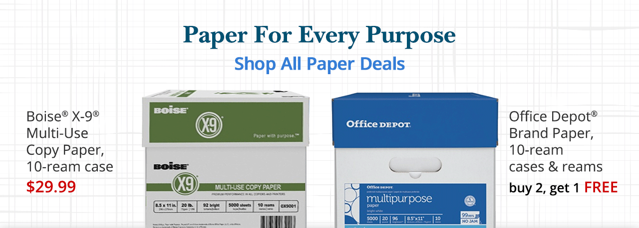 Paper for every Purpose. Shop All Paper Deals