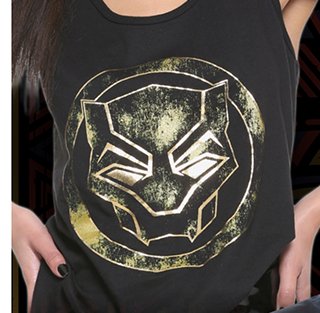 Gold Foil Logo Tank Top
