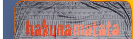 Hakuna Matata Simba Throw Blanket