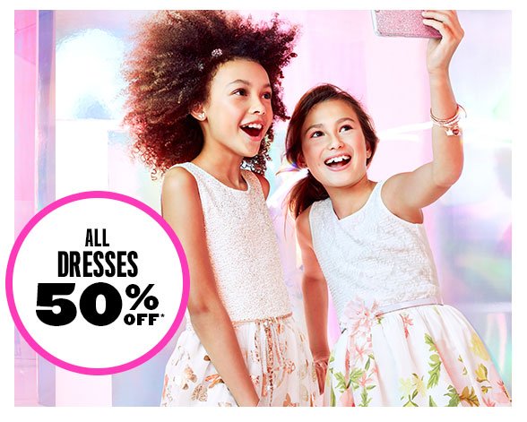 All Dresses 50% Off