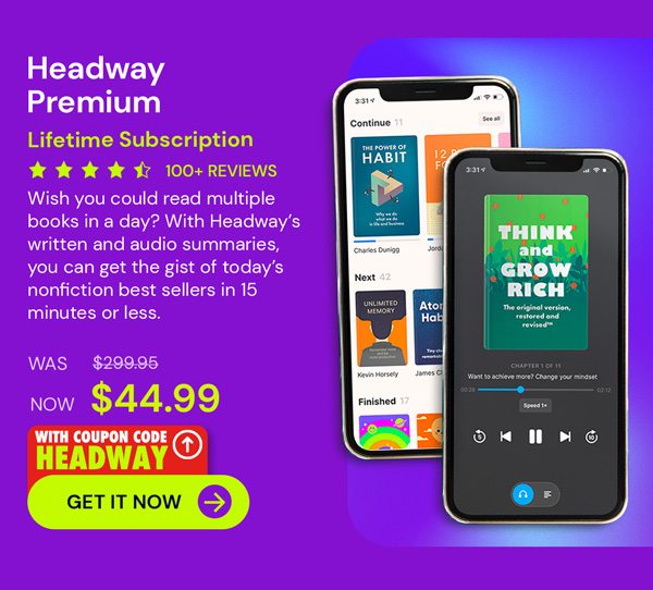 Headway Premium: Lifetime Subscription