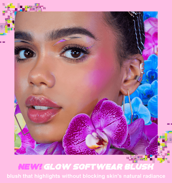 new! glow softwear blush - blush that highlight without blocking skin's natural radiance