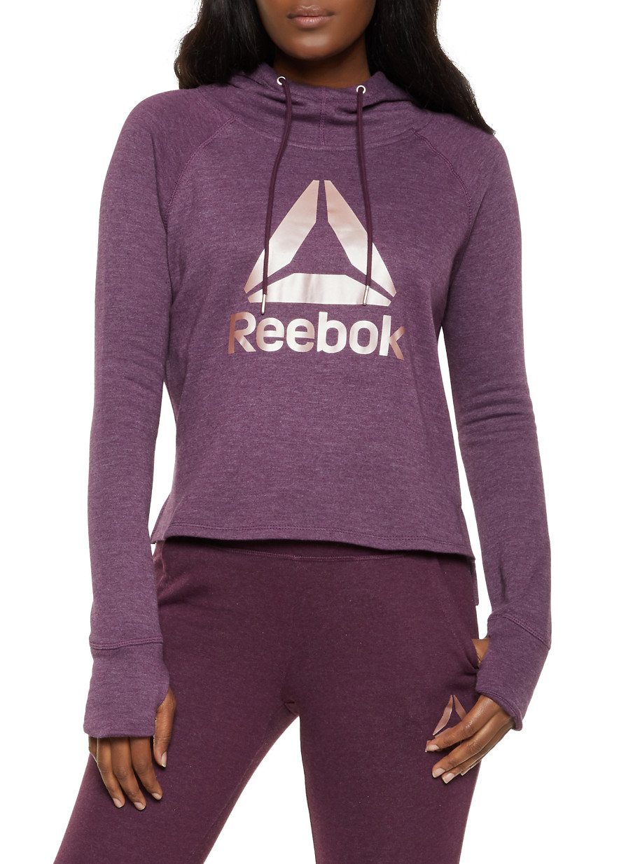 Reebok Fleece Lined Hooded Sweatshirt