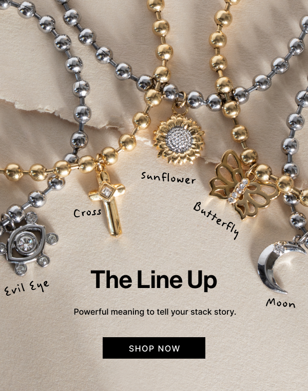 The Line Up | Powerful meaning to tell your stack story. | SHOP NOW