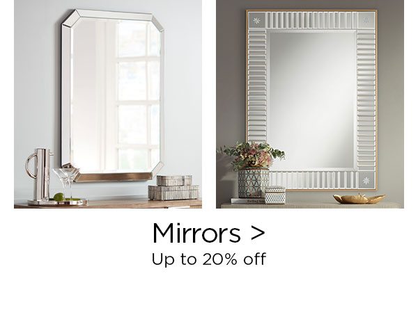 Mirrors > - Up to 20% off