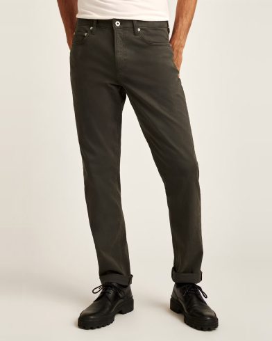 Italian Brushed 5-Pocket Pant