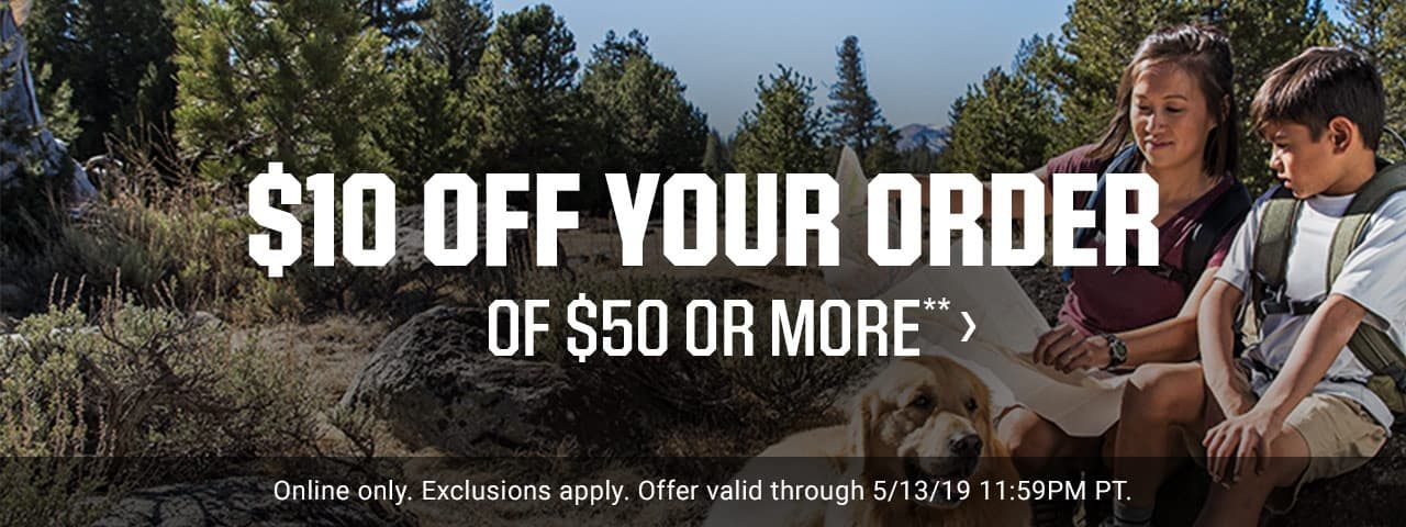 $10 OFF YOUR ORDER OF $50 OR MORE** > | Online only. Exclusions apply. Offer valid through 5/13/19 11:59PM PT.