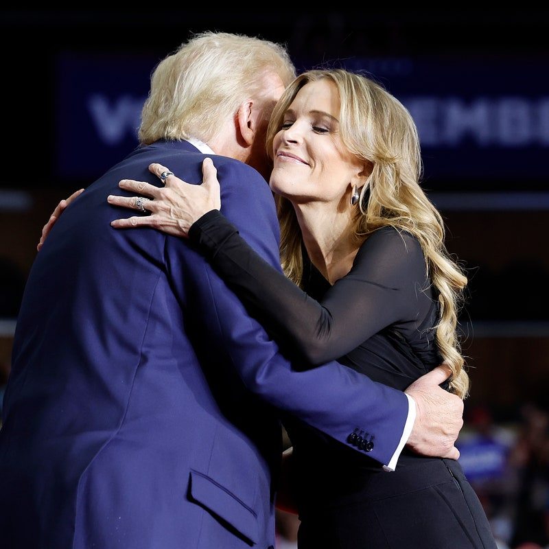 Megyn Kelly Hugging Donald Trump