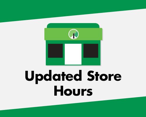 Updated Store Hours
