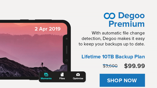 Degoo | Get Now