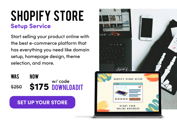 Shopify Store Service | Set-Up Your Store 