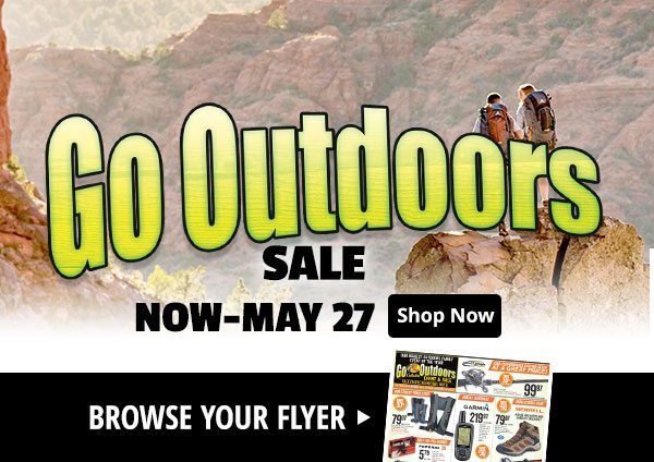 Go Outdoors Event and Sale