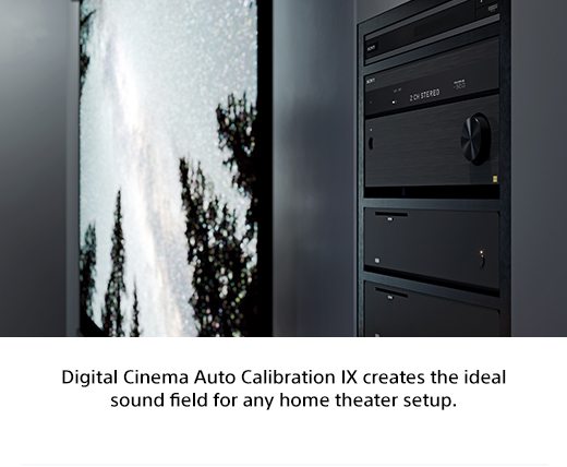 Digital Cinema Auto Calibration IX creates the ideal sound field for any home theater setup.