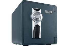 First Alert 0.94 Cu. Ft. Waterproof and Fire-Resistant Bolt-Down Combination Safe